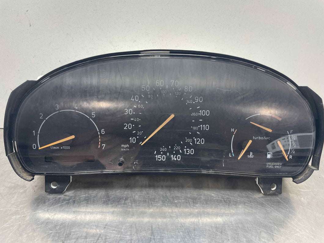 SPEEDOMETER CLUSTER Saab 900 1996 96 97 98 Turbo - NW357728